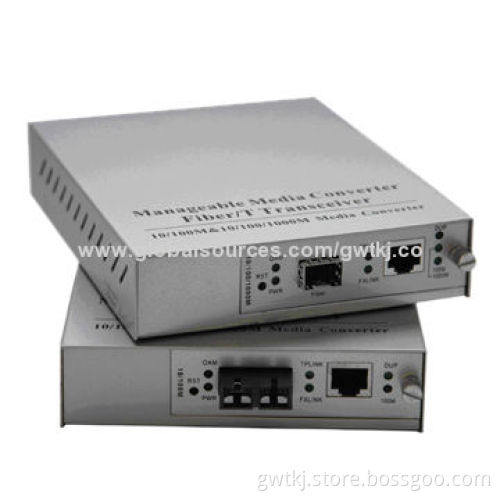 10/100M Manageable Media Converter